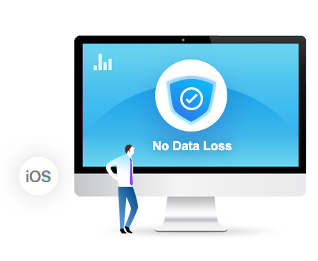 Quickly Fix iOS/iPadOS/tvOS, <i>No Data Loss</i>