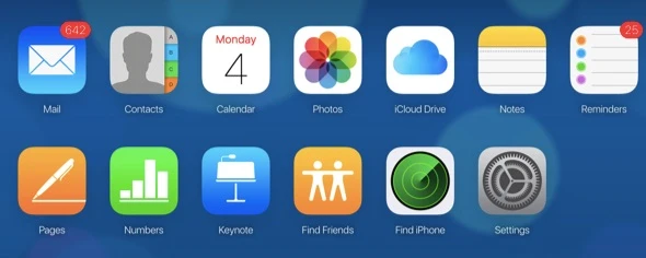 get notes from icloud