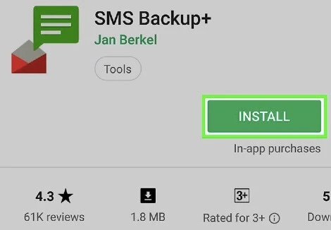 sms backup