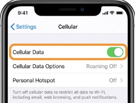 cellular data