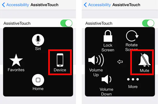 use assistive touch