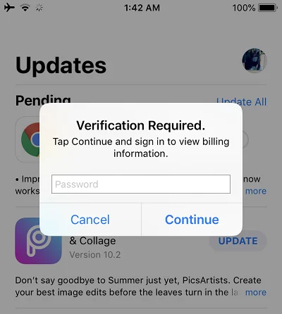 enter a payment method for apple id