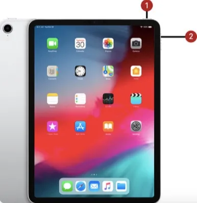 restart ipad without home button