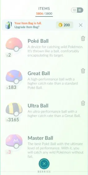 purchase pokeballs