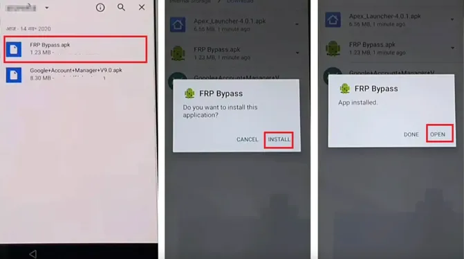 install frp bypass apk