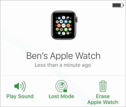 remove apple watch from iCloud
